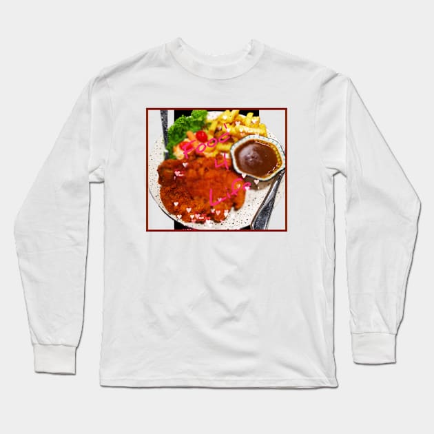 Food 4 life Long Sleeve T-Shirt by CalmCore